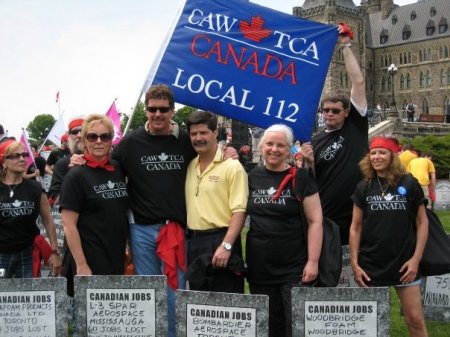 Manufacturing Matters Rally in Ottawa