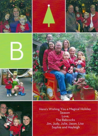 Judy Babcock's album, Merry Christmas from the Babcock family