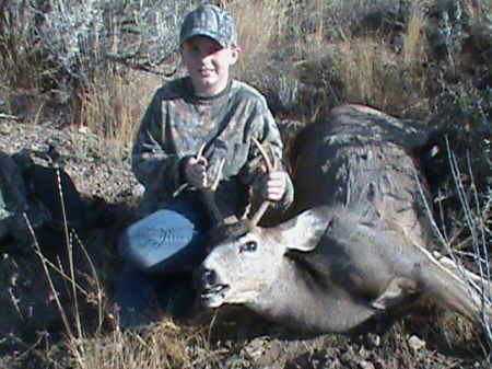 Rebecca's first deer