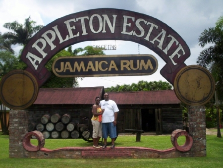 Mr. & Mrs. Joseph Fenner in Negril Jamaica WI