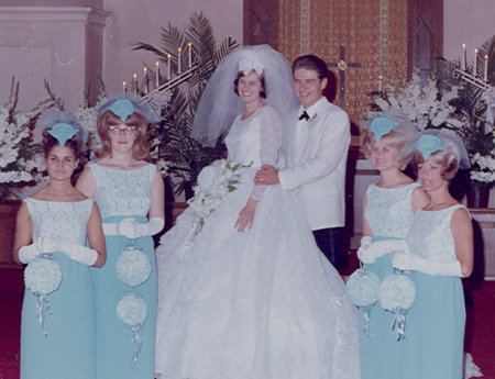 1965 Wedding to John Cole