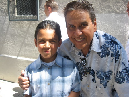 My dad with my youngest son 2008