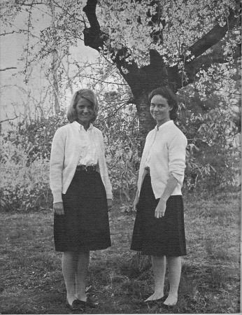 Mary Comer and Eleanor Hammonds 1961