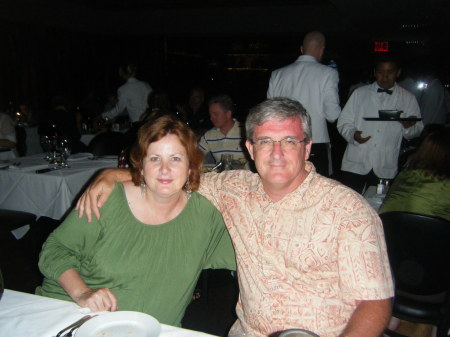 Jane & Nick at Mastro's Steakhouse, Aug 2008