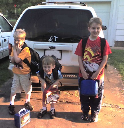 First day of school 2008 - 2009