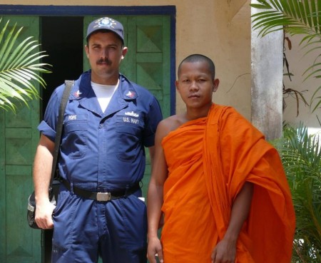 Monk in Cambodia