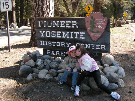 Conner and Gillie at Yosemite