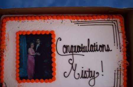 My grad cake