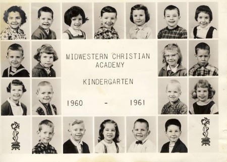Mca Kindergarten 1960-1961 Mrs Krewson