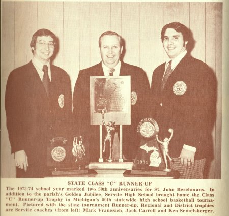 servite runner-up 1974-2
