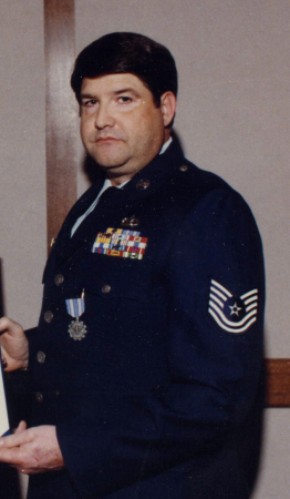 Recieving Medal 1992-93