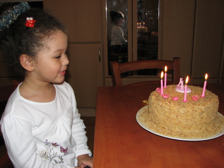 JonnnaMaria's 4th Birthday Cake