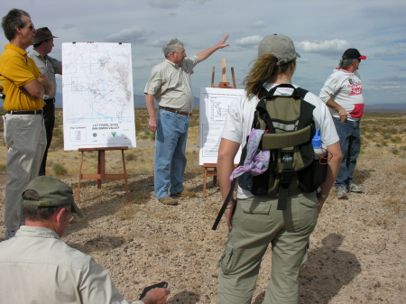 Lecture in the field