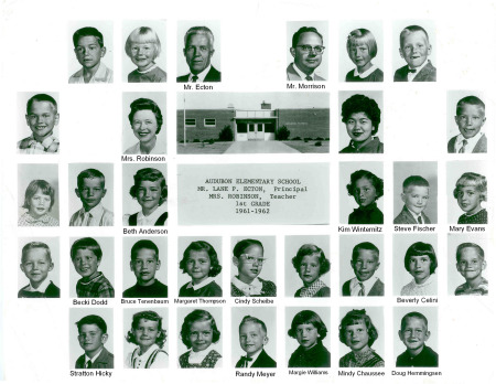 1st Grade 1961-1962