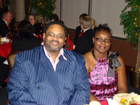 Mr. & Mrs. Fenner at a Christmas Party - 2007