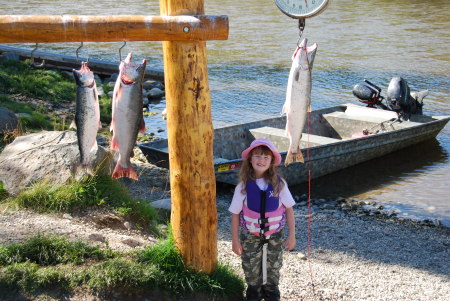 Emma's first trip on river 2008