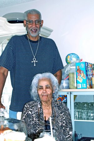 User'maat're with his Mother Queen Dorothy L. Burrell