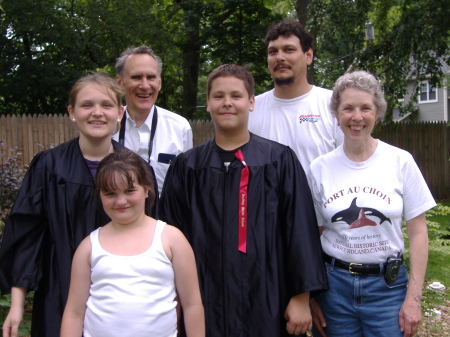 My husband Leif and his family 2008