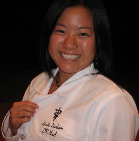 Vet school white coat ceremony, 2009