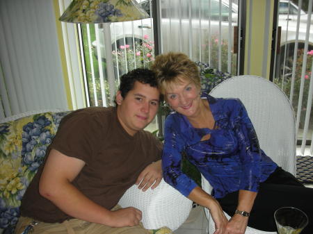 Me and my youngest grandson, Eric age 17