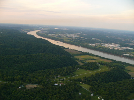 Approaching the Ohio River