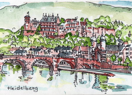 Castle at Heidelberg Germany