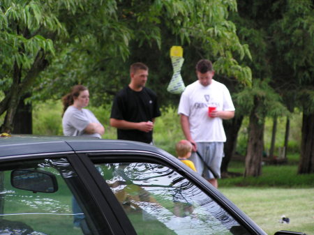 Brother Jeffs Hot air balloon picnic