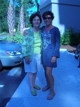Mom and I in Hilton Head 2007