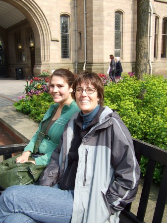 Cathy & Christina at U of Manchester
