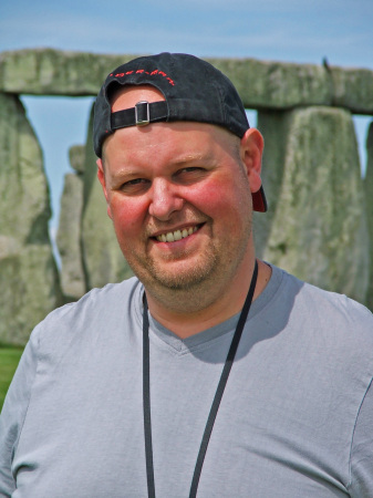 Tony at Stonehenge