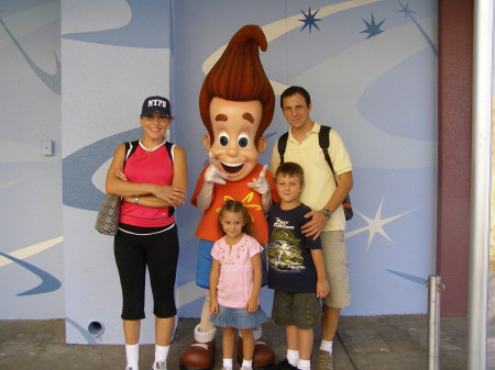 Whole family at Disney