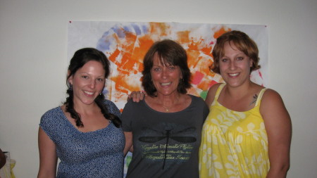 Emily, Judi and Nicole in June 2008