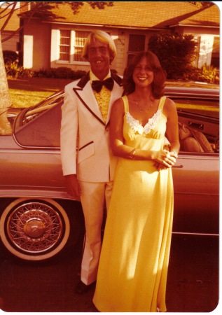 Bob Serven and I at his prom 1978