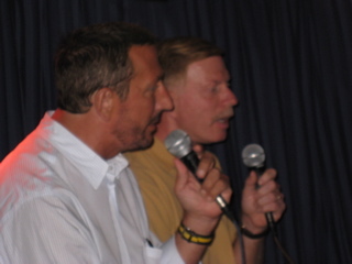 Jeff and Mark singing
