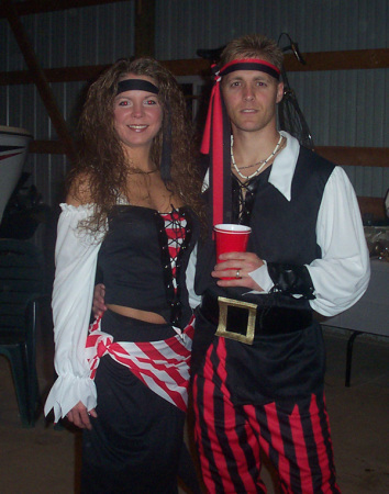 Pirate & his "wench!" AARRRGH!