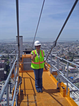 High On top of a Tower Crane