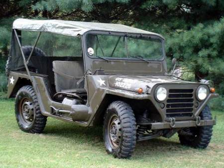 My M151A1 military jeep