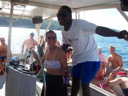 Sailing an 80 ft Cat in Jamaica