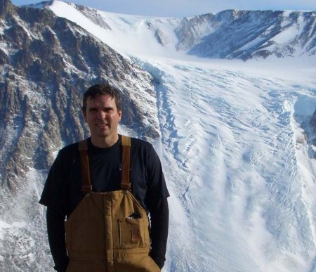 Gary Acton in Antarctica 2007
