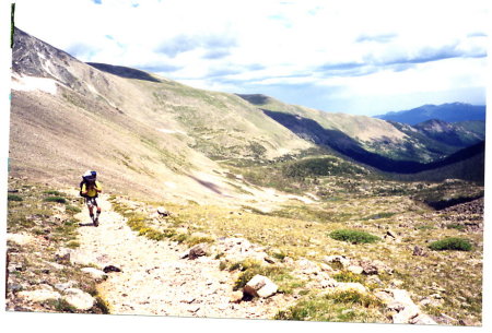 backpacking in the Rawah Wilderness, 2000