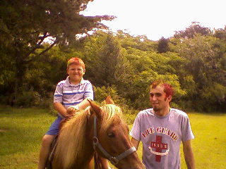 Noah (the little one on the horse)