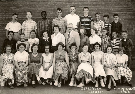 Gerald Everitt class of 1956 7th grade