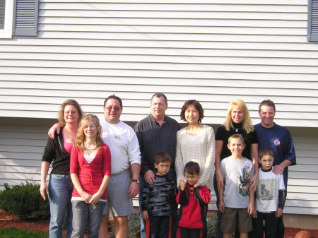 Me, Brother & Sister and our families