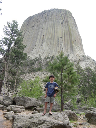 kaelon at devil's tower