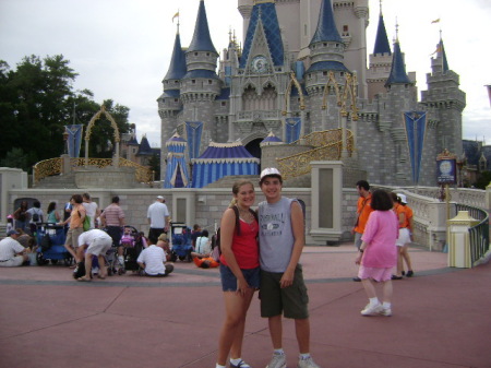 Austin and Emily at Disney