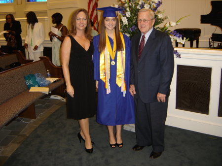 Cindy, Callie, and my Dad (Winford Collier)