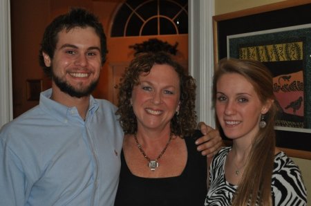 Andy, Becky and Allie