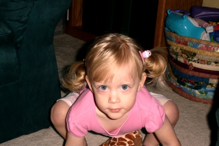Alyssa 2 years old, June 2008