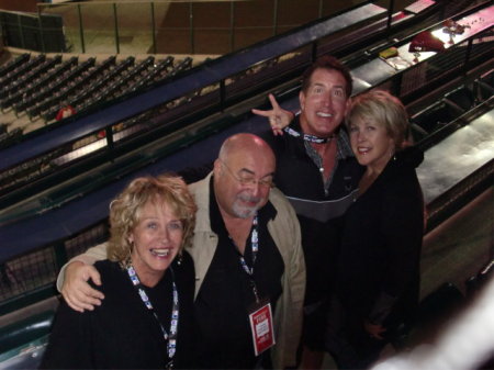 All Star game at the Angel's Stadium