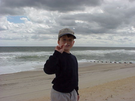 Daniel (son) at LBI, NJ